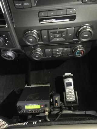 2016 Ford F-150. Tad M10 and Globalstar 1700.